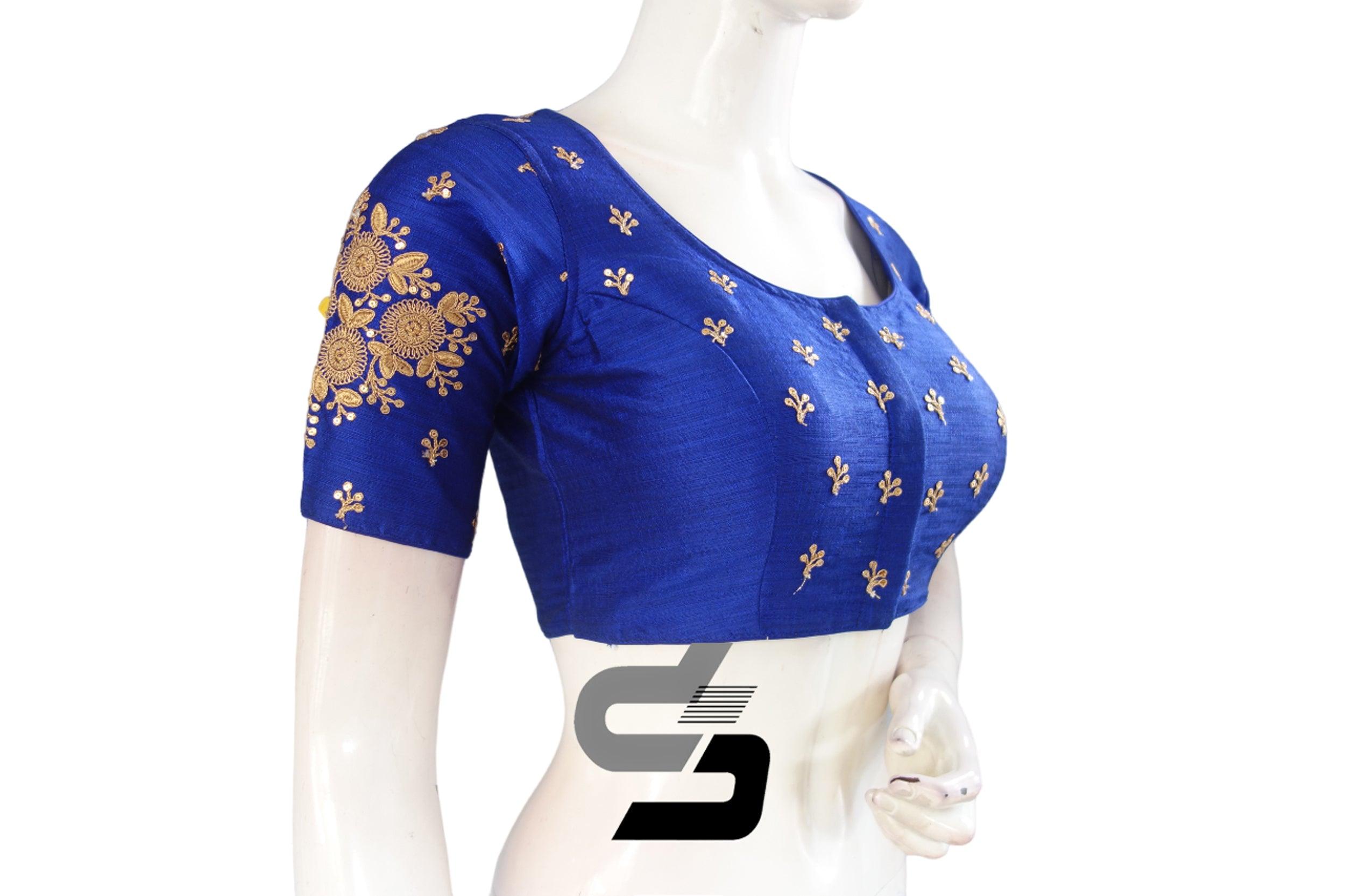 High Neck Blouse Designs To Push Your Saree Game High