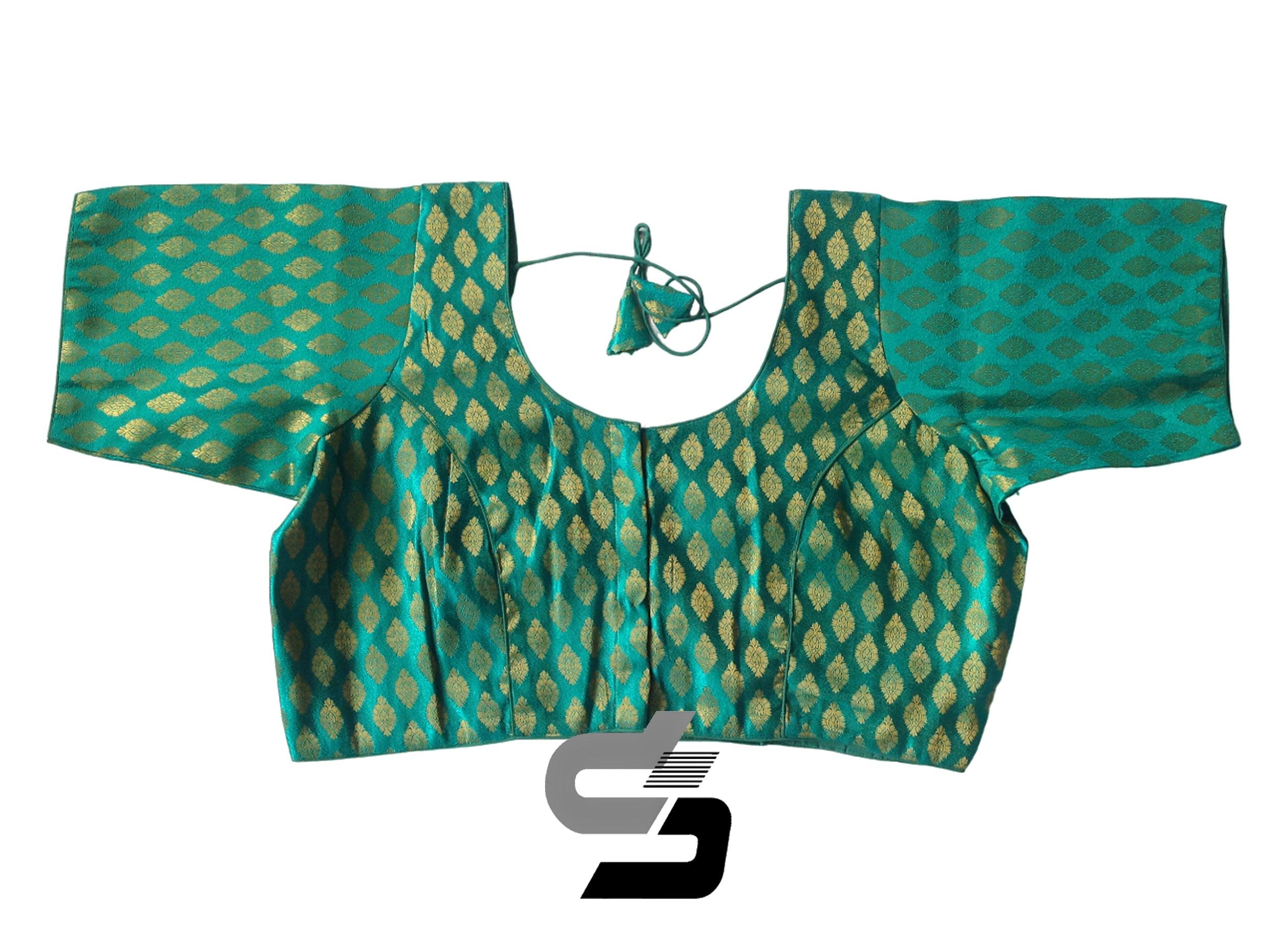 Teal coloured blouses online