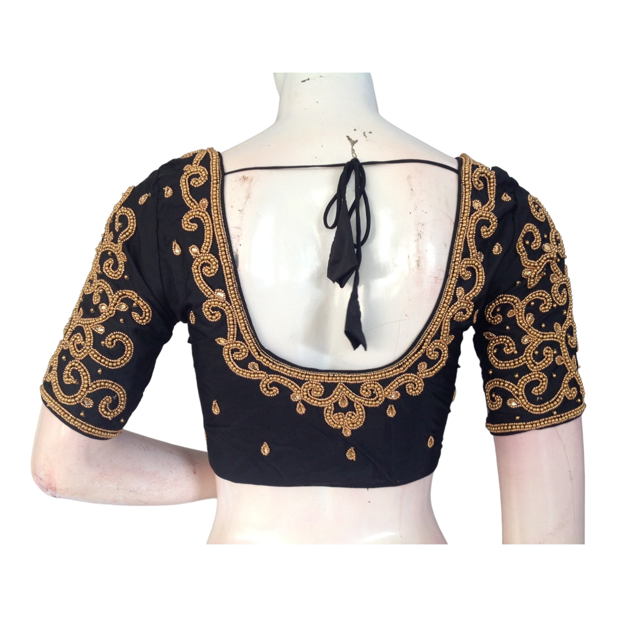 Black Aari Hand Work Blouses Wedding Bridal Blouses Shop Online