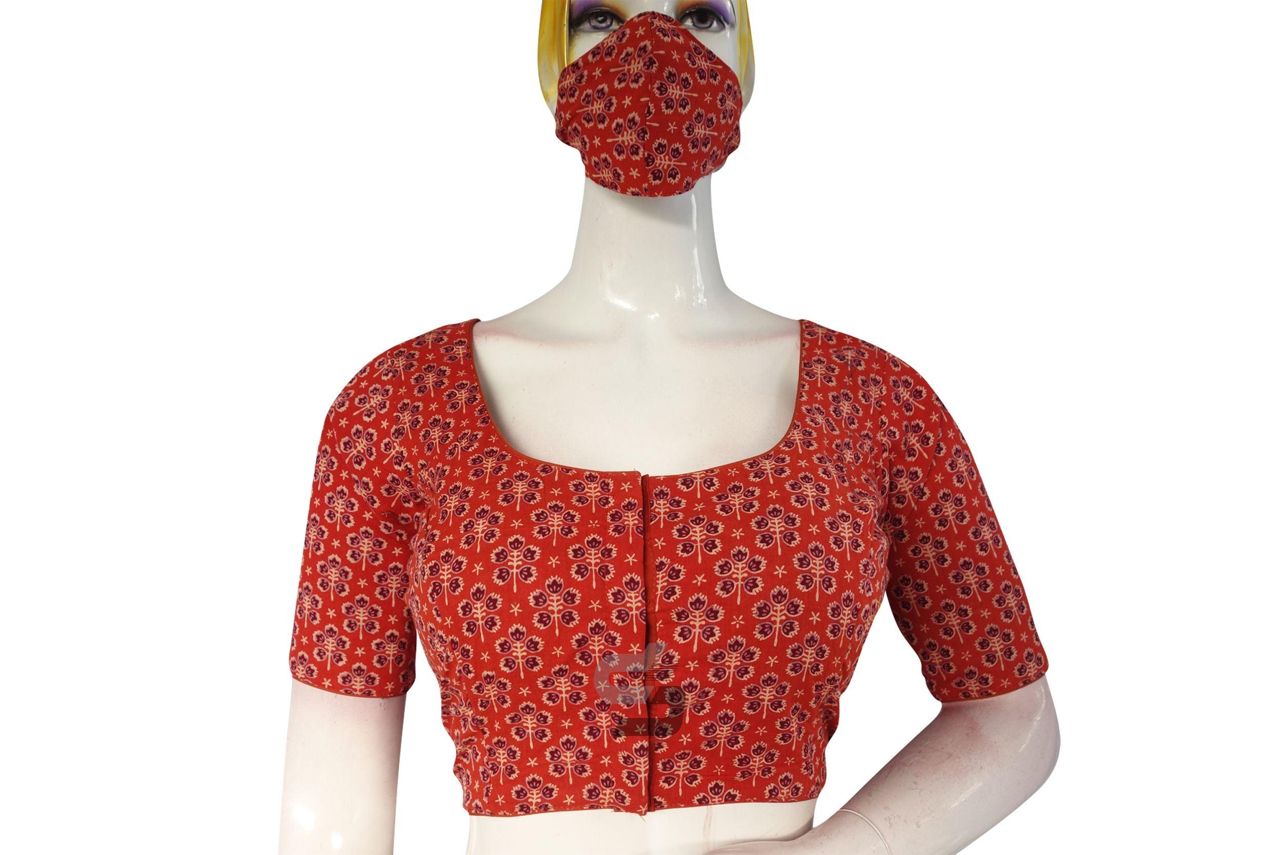 Cotton designer blouse online hotsell